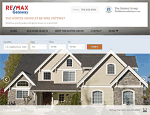 Tablet Screenshot of huntersellshomes.com